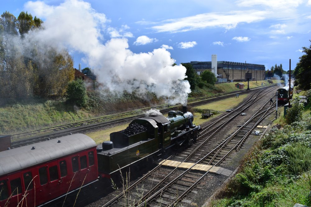 46521 Ivatt Class Mogul 2F/2MT 2-6-0 steam locomotive mixed traffic ...