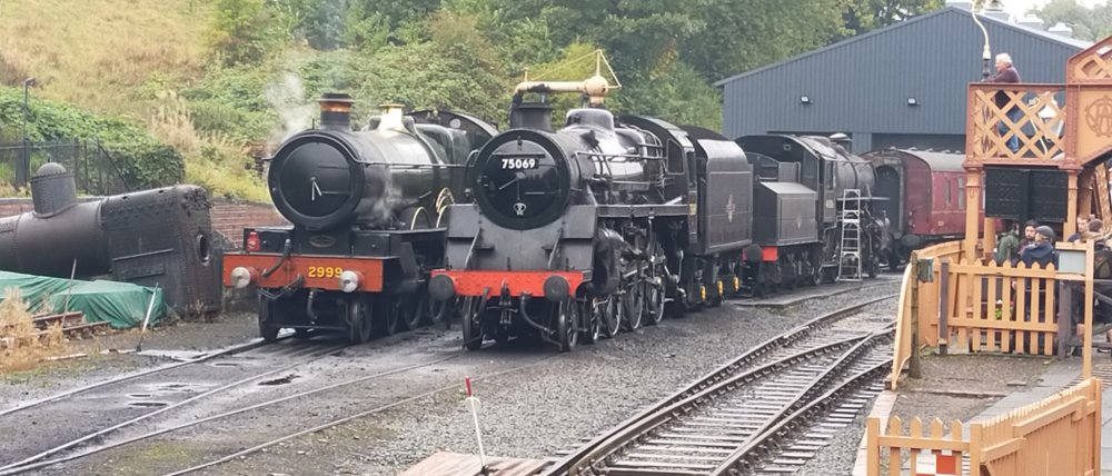 Br Standard Riddles Tender Engine BR Standard Steam Locomotive 75069 4-6-0 Class 4MT R A Riddles mixed ...
