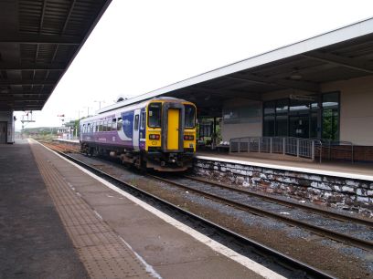 Cumbrian Coast Line railway trip
