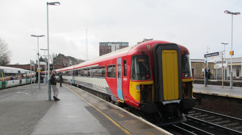 trainspotting at Clapham Junction Station