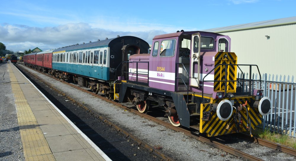 Class 01 diesel shunter locomotive 01544 Wensleydale Railway