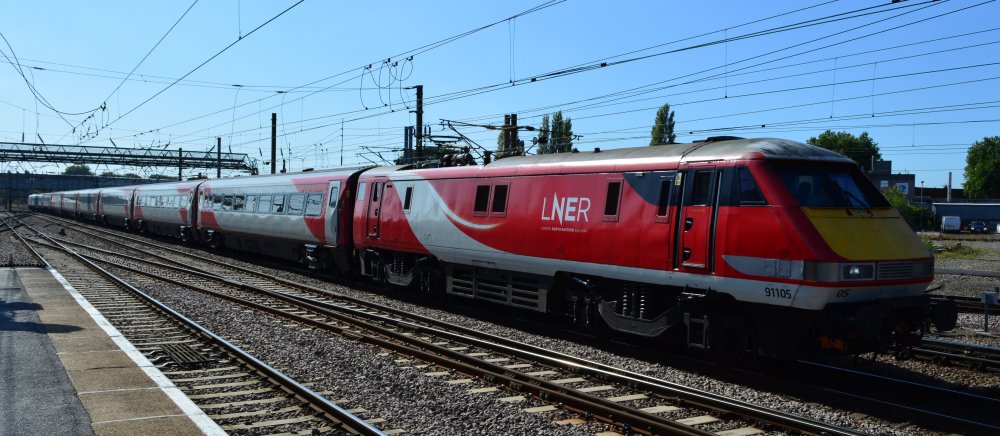 Class 91 electric locomotive 91105 91 105