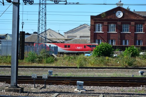 Class 91 locomotive 91108 first to be withdrawn Doncaster Wabtec works