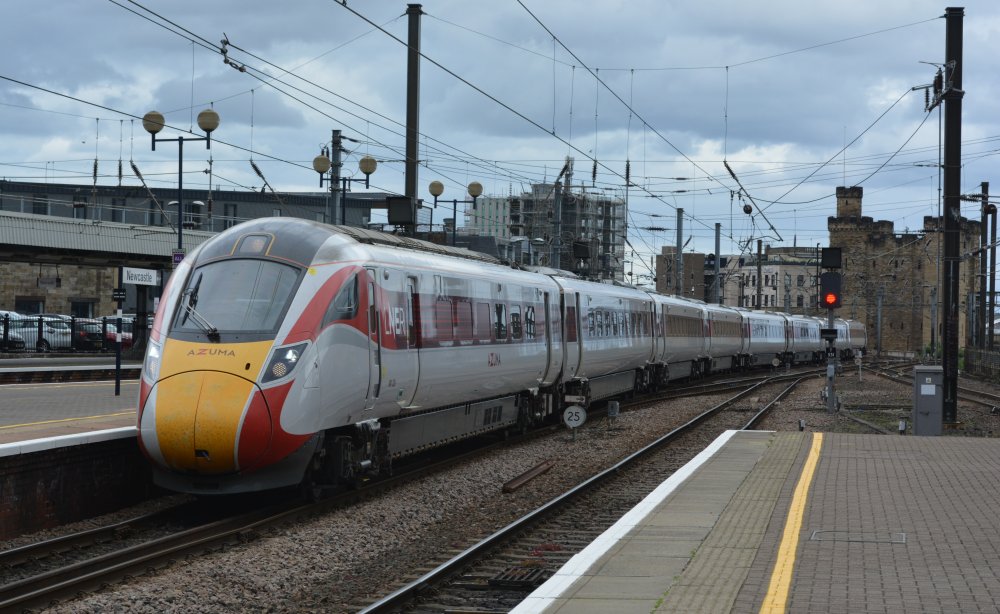 British Rail EMU Class 801 electric multiple units 5-car 9-car LNER ...