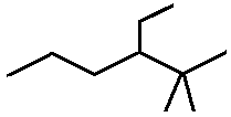 3-ethyl-2,2-dimethylhexane skeletal formula constitutional structural isomer of molecular formula C10H22 � Dr Phil Brown's chemistry