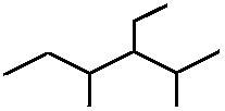 3-ethyl-2,4-dimethylhexane skeletal formula constitutional structural isomer of molecular formula C10H22 � Dr Phil Brown's chemistry