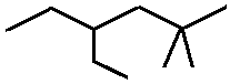 4-ethyl-2,2-dimethylhexane skeletal formula constitutional structural isomer of molecular formula C10H22 � Dr Phil Brown's chemistry
