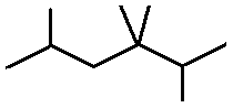 2,3,3,5-tetramethylhexane skeletal formula constitutional structural isomer of molecular formula C10H22 � Dr Phil Brown's chemistry