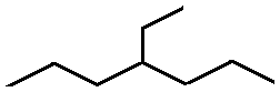 4-ethylheptane, skeletal formula structural constitutional formula isomer of molecular formula C9H20