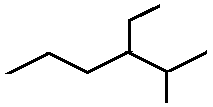 3-ethyl-2-methylhexane skeletal formula structural constitutional formula R/S optical isomers enantiomers of molecular formula C9H20