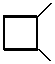 1,2-dimethylcyclobutane, C6H12 displayed formula skeletal formula alkanes molecular structure naming (c) doc b