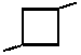 1,3-dimethylcyclobutane, C6H12 skeletal formula alkanes molecular structure naming (c) doc b