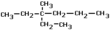 structural formula 3-ethyl-3-methylhexane alkanes molecular structure naming (c) doc b