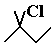 skeletal formula 2-chloro-2-methylbutane