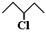skeletal formula 3-chloropentane